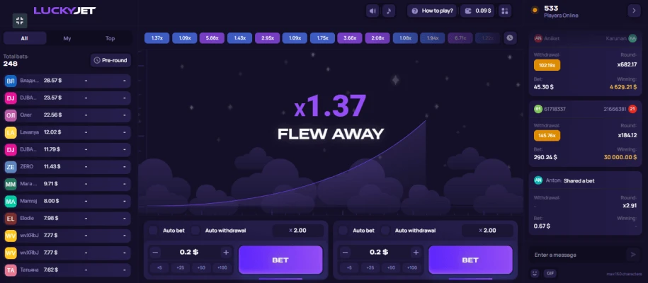 Чому обирають Lucky Jet